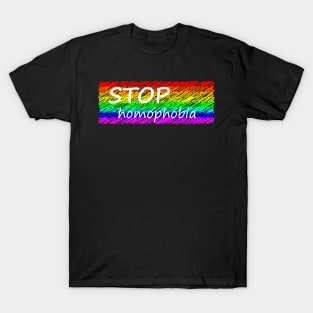 Stop homophobia T-Shirt